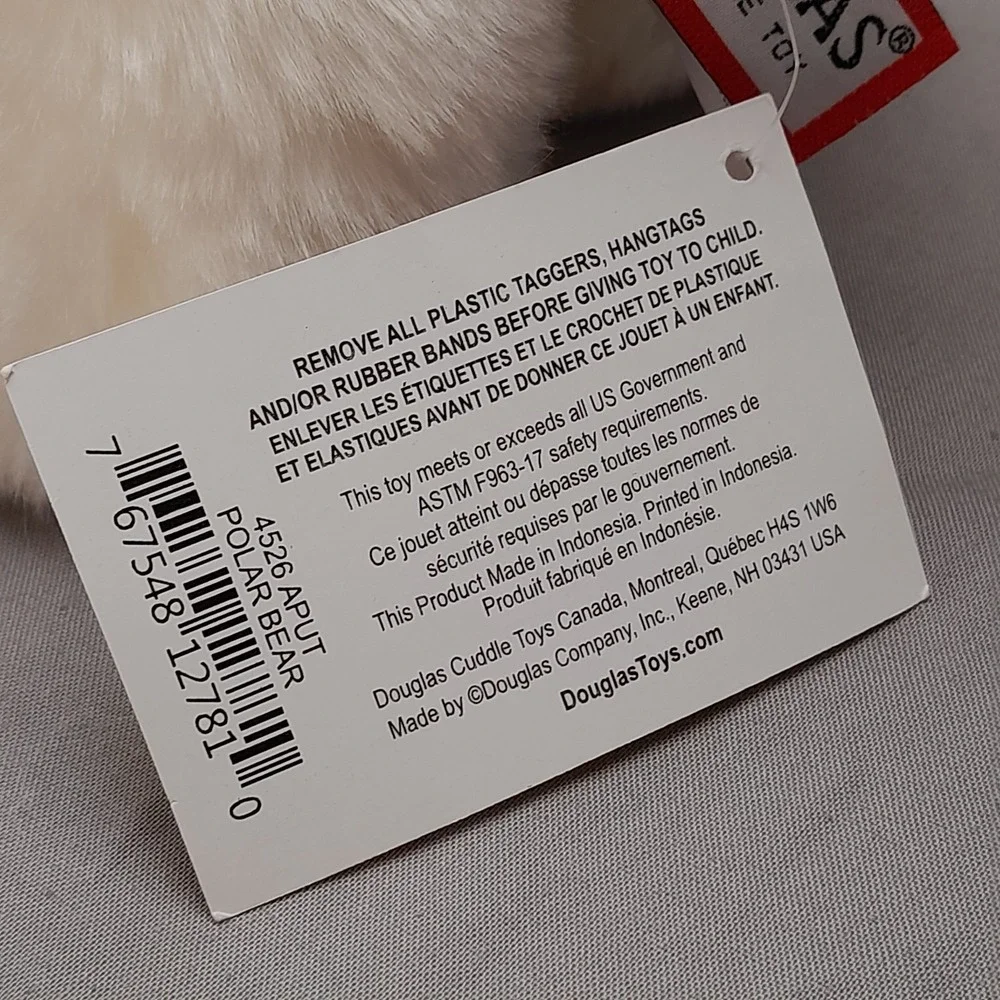 Douglas APUT Polar Bear Plush 12